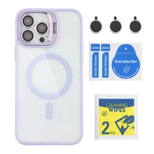 Купить Чехол TPU+PC+Metal Stand Case with MagSafe and Camera Lenses для iPhone 13 Pro, 10