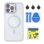 Купить Чехол TPU+PC+Metal Stand Case with MagSafe and Camera Lenses для iPhone 13 Pro, 10