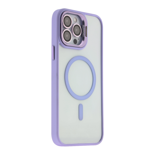 Чохол TPU+PC+Metal Stand Case with MagSafe and Camera Lenses для iPhone 13 Pro превью 11