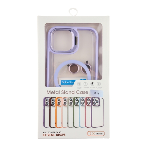 Купити Чохол TPU+PC+Metal Stand Case with MagSafe and Camera Lenses для iPhone 13 Pro Max, 11