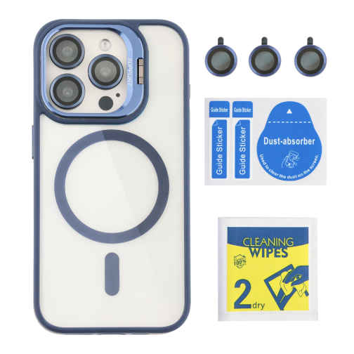 Чохол TPU+PC+Metal Stand Case with MagSafe and Camera Lenses для iPhone 13 Pro Max превью 14