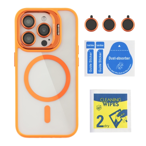 Купити Чохол TPU+PC+Metal Stand Case with MagSafe and Camera Lenses для iPhone 13 Pro Max, 18