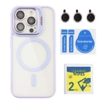 Купити Чохол TPU+PC+Metal Stand Case with MagSafe and Camera Lenses для iPhone 13 Pro Max, 20