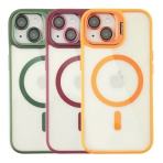 Купити Чохол TPU+PC+Metal Stand Case with MagSafe and Camera Lenses для iPhone 14