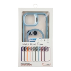 Купити Чохол TPU+PC+Metal Stand Case with MagSafe and Camera Lenses для iPhone 14, 3