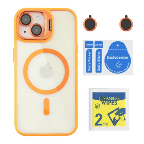 Купити Чохол TPU+PC+Metal Stand Case with MagSafe and Camera Lenses для iPhone 14, 16