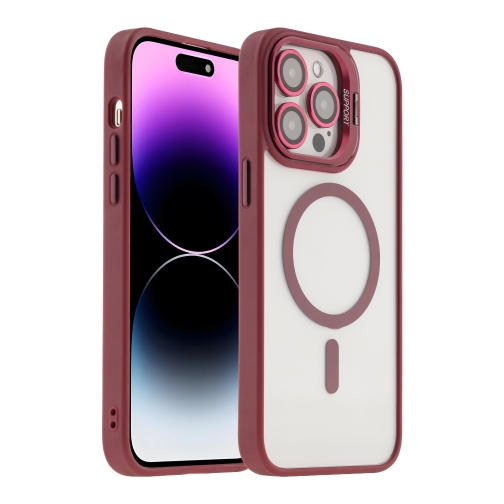 Купить Чехол TPU+PC+Metal Stand Case with MagSafe and Camera Lenses для iPhone 14 Pro, 2