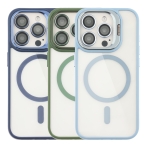 Купить Чехол TPU+PC+Metal Stand Case with MagSafe and Camera Lenses для iPhone 14 Pro Max