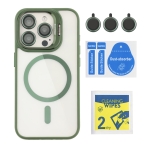 Купить Чехол TPU+PC+Metal Stand Case with MagSafe and Camera Lenses для iPhone 14 Pro, 16