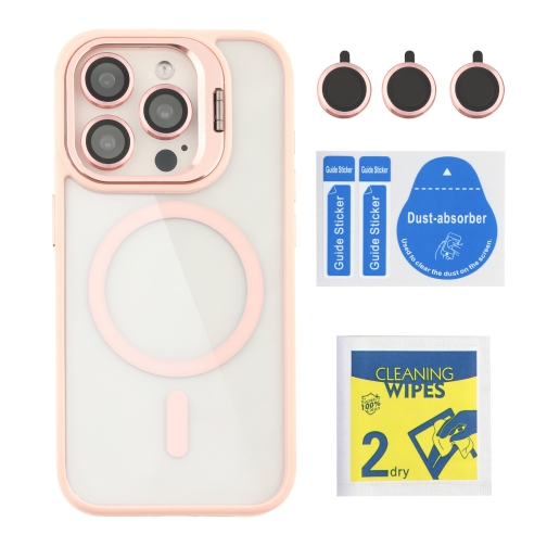 Купить Чехол TPU+PC+Metal Stand Case with MagSafe and Camera Lenses для iPhone 14 Pro, 19
