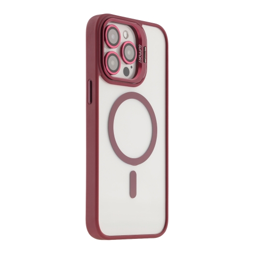 Купить Чехол TPU+PC+Metal Stand Case with MagSafe and Camera Lenses для iPhone 14 Pro Max, 22