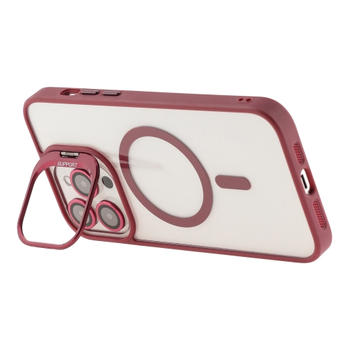 Купить Чехол TPU+PC+Metal Stand Case with MagSafe and Camera Lenses для iPhone 14 Pro, 26