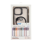 Купить Чехол TPU+PC+Metal Stand Case with MagSafe and Camera Lenses для iPhone 15, 3