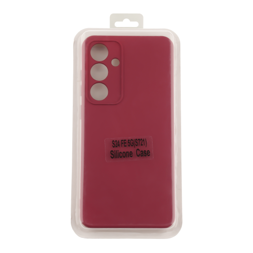 Чохол Silicone Cover Full Camera (A) для Samsung Galaxy S24 FE 5G (S721) превью 6