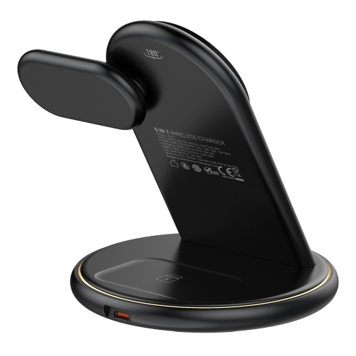 Купити Бездротовий Зарядний Пристрій LDNIO WL02 5in1 25.5W For iWatch, 3
