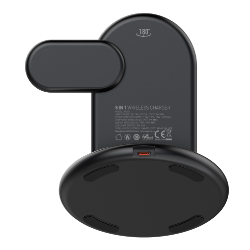 Бездротовий Зарядний Пристрій LDNIO WL02 5in1 25.5W For iWatch превью 6