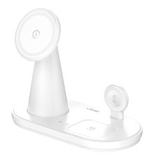Купити Бездротовий Зарядний Пристрій LDNIO WL01 5in1 25.5W For iWatch