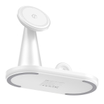 Купити Бездротовий Зарядний Пристрій LDNIO WL01 5in1 25.5W For iWatch, 7