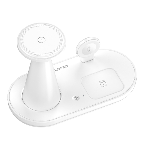 Купити Бездротовий Зарядний Пристрій LDNIO WL01 5in1 25.5W For iWatch, 8