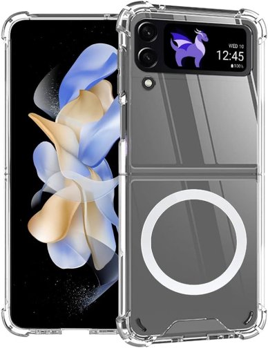 Купить Чехол TPU Clear Case with MagSafe для Samsung Flip 4 (F721)