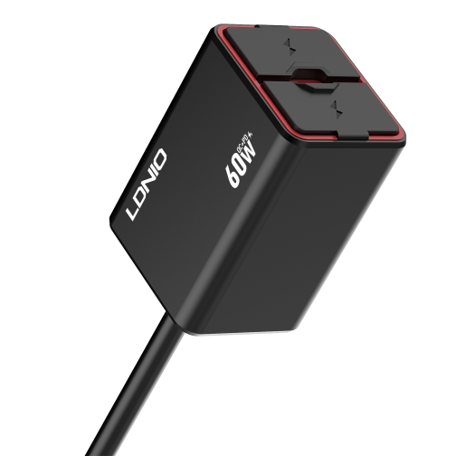Мото Інвертор LDNIO C108 1USB/1USB-C 60W+Type-C to Type-C превью 4