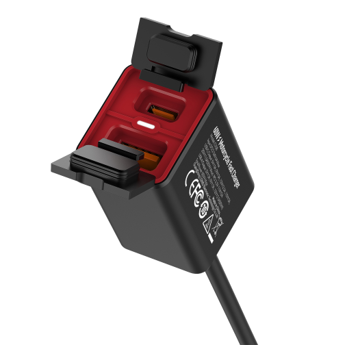 Мото Інвертор LDNIO C108 1USB/1USB-C 60W+Type-C to Type-C превью 5