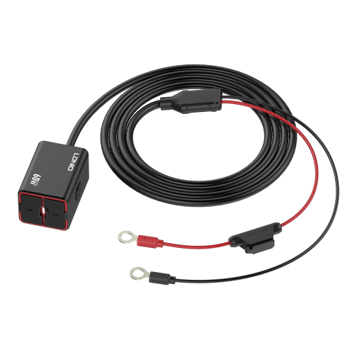 Мото Інвертор LDNIO C108 1USB/1USB-C 60W+Type-C to Type-C превью 6