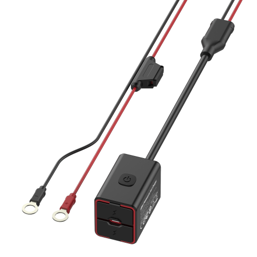 Мото Інвертор LDNIO C108 1USB/1USB-C 60W+Type-C to Type-C превью 9