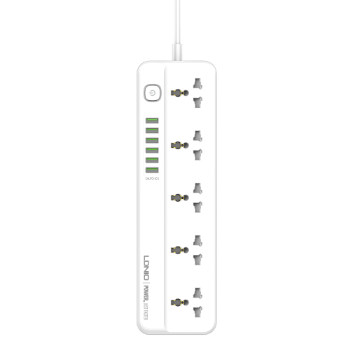 Мережевий Подовжувач LDNIO SC5614 6USB-A / 5 Sockets 2m превью 3