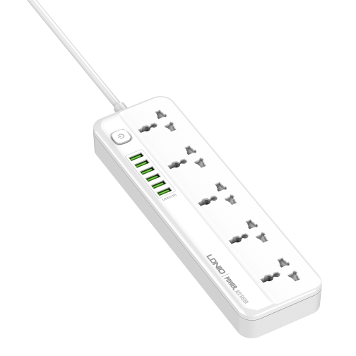 Мережевий Подовжувач LDNIO SC5614 6USB-A / 5 Sockets 2m превью 6