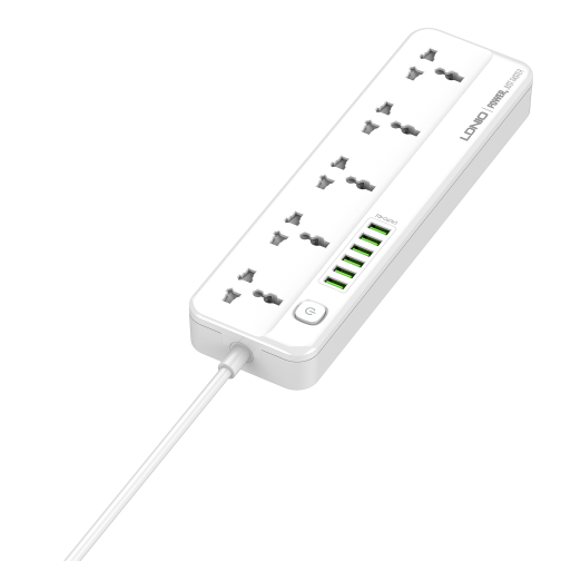 Мережевий Подовжувач LDNIO SC5614 6USB-A / 5 Sockets 2m превью 7