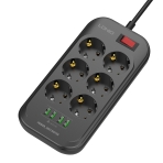 Купить Сетевой Удлинитель LDNIO SE6403 4USB-A / 6-Sockets 2m, 8