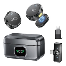 Купити Мікрофон Петличний Бездротовий XO MC12 Twin Type-C+IP Купити Мікрофон Петличний Бездротовий XO MC12 Twin Type-C+IP