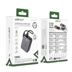 Купити Універсальна Мобільна Батарея Power Bank AceFast M28 PD22.5W with cable Type-C to Type-C, 10000mAh