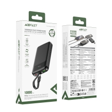 Купити Універсальна Мобільна Батарея Power Bank AceFast M13 PD22.5W,with cable Type-C, 10000mAh