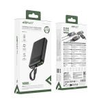 Купити Універсальна Мобільна Батарея Power Bank AceFast M13 PD22.5W,with cable Type-C, 10000mAh, 2