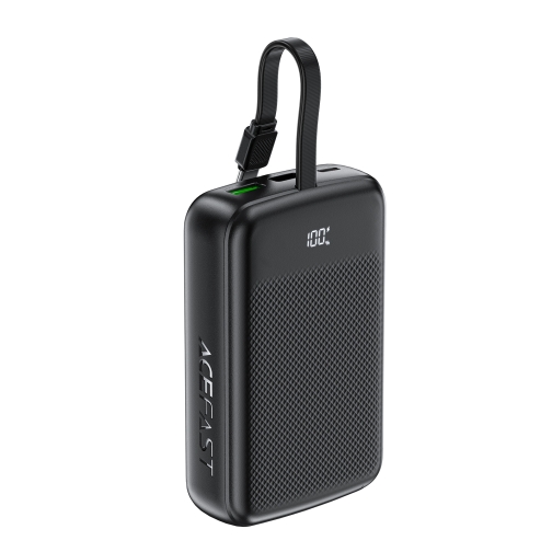 Купить Power Bank AceFast M14 PD22.5W with cable Type-C, 20000mAh, 4