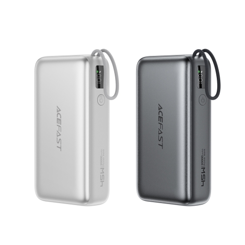 Купить Power Bank AceFast M34 PD45W with cable Type-C, 20000mAh