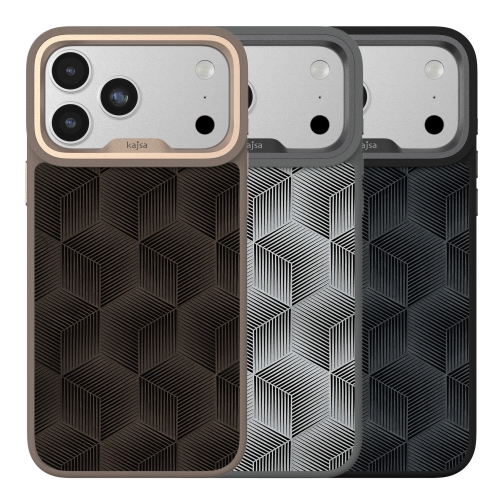 Купити Чохол Kajsa Splendid Collection 3D Cube Pattern with MagSafe для iPhone 17 Pro Max