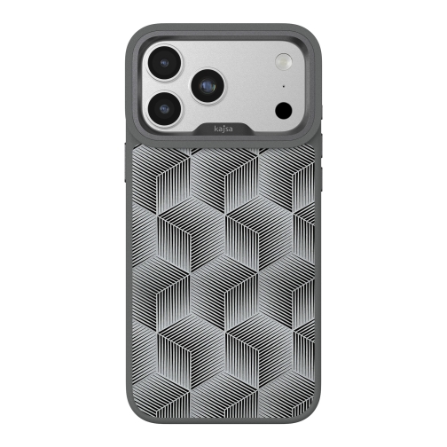 Купить Чехол Kajsa Splendid Collection 3D Cube Pattern with MagSafe для iPhone 17 Pro, 5