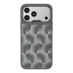 Купить Чехол Kajsa Splendid Collection 3D Cube Pattern with MagSafe для iPhone 17 Pro, 5