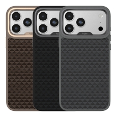 Купить Чехол Kajsa Glamorous Collection Pyramid Pattern with MagSafe для iPhone 17 Pro Max