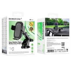 Купити Автотримач Borofone BH223 Wireless 15W