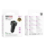 Купити Автомобільний Зарядний Пристрій Borofone BZ34B 1USB QC18W/1USB-C PD20W Total 38W
