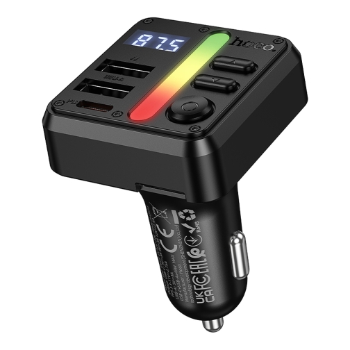 Купити FM-трансмітер Hoco E89 USB-C PD30W+USB 15W/TF/BT5.4 Total 45W