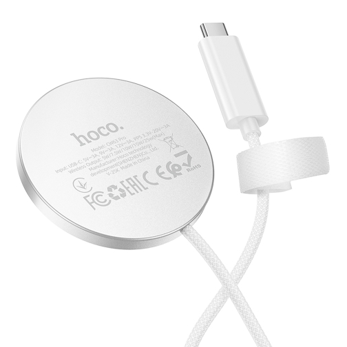 Купити Бездротовий Зарядний Пристрій Hoco CW63 Pro Magnetic Qi2.2 25W, 5