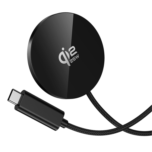 Купити Бездротовий Зарядний Пристрій Hoco CW63 Pro Magnetic Qi2.2 25W, 6