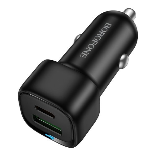 Купити Автомобільний Зарядний Пристрій Borofone BZ34B 1USB QC18W/1USB-C PD20W Total 38W, 3
