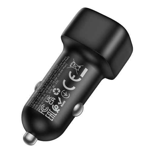 Купити Автомобільний Зарядний Пристрій Borofone BZ34B 1USB QC18W/1USB-C PD20W Total 38W, 5