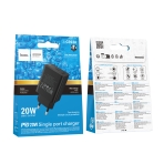Купити Мережевий Зарядний Пристрій Hoco CS93A 1USB-C PD/QC 20W